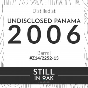 1 Panama Rum 2006 Barrel #Z14/2252-13 / Cask in storage at Craigton