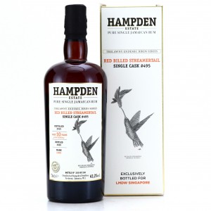 Hampden LROK 2010 Single Cask 10 Year Old #495 / Trelawny Endemic Birds