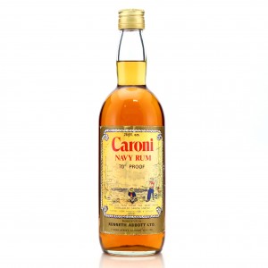 Caroni Navy Rum 70 Proof 1960s