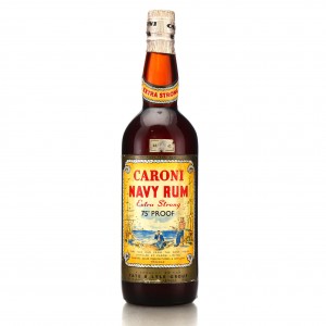 Caroni Navy Rum Tate and Lyle 75 Proof 1960s