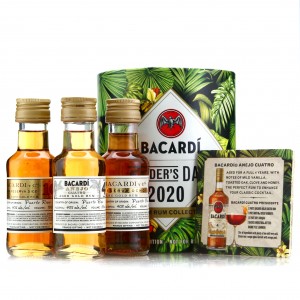 Bacardi Founder's Day 2020 Premium Rum Collection / 10cl x 3