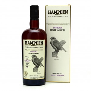 Hampden LROK 2010 Single Cask 10 Year Old #496 / Trelawny Endemic Birds