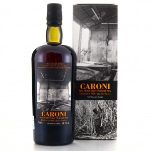 Caroni 1996 Velier 22 Year Old Single Cask Heavy #3812 / Shinanoya &amp; Bar Lamp