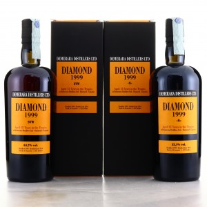Diamond SVW & < S > 1996 Velier 15 Year Old 2 x 70cl