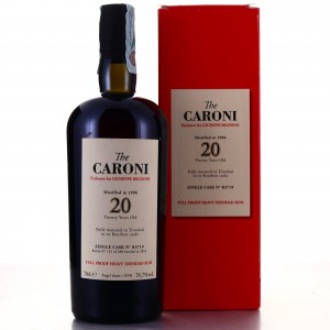 Caroni 1996 Velier 20 Year Old Single Cask Heavy #R3719 / Giuseppe Begnoni