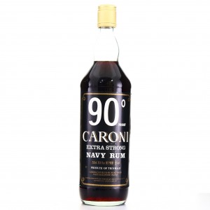 Caroni Extra Strong Navy Rum 90 Proof 1980s