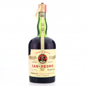 Flor de las Antillas Rhum Vieux San-Pedro circa 1950s