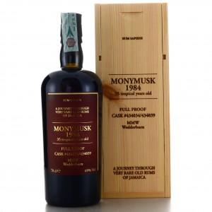 Monymusk MMW 1984 Velier 35 Year Old Rum Sapiens 69%