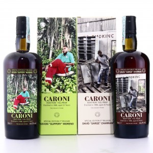 Caroni Employees 2nd Releases 2 x 70cl / Kevon &#039;Slippery&#039; Moreno &amp; David &#039;Sarge&#039; Charran