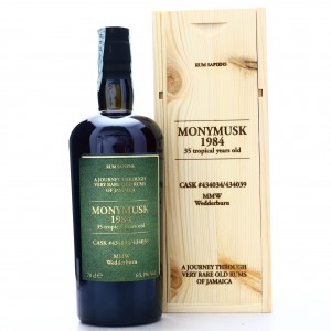 Monymusk MMW 1984 Velier 35 Year Old Rum Sapiens 63.1%