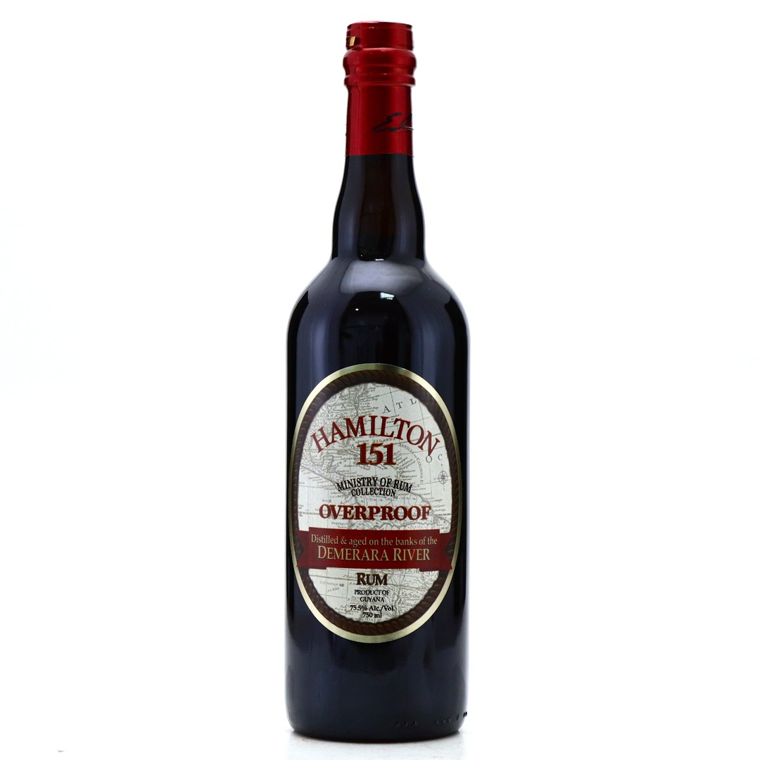 Hamilton 151 Overproof Demerara Rum 75cl / US Import Rum Auctioneer