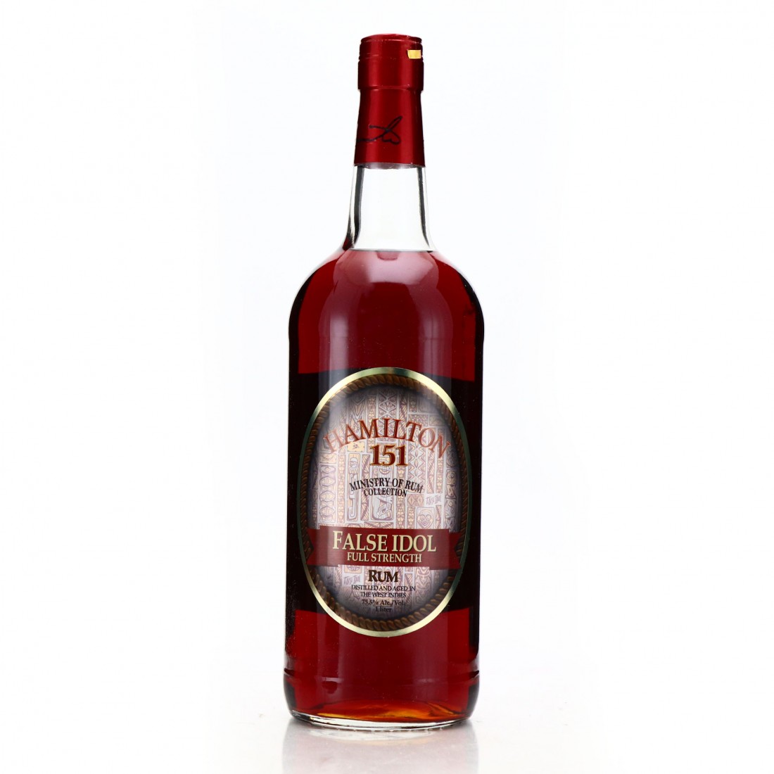 Hamilton 151 False Idol Full Strength 1 Litre / US Import Rum Auctioneer