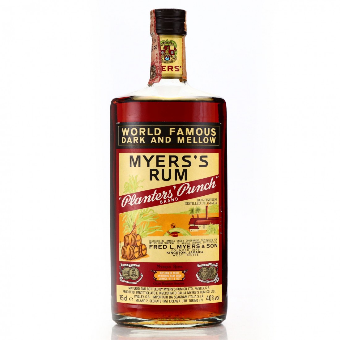 Myers's Rum 1980s Rum Auctioneer