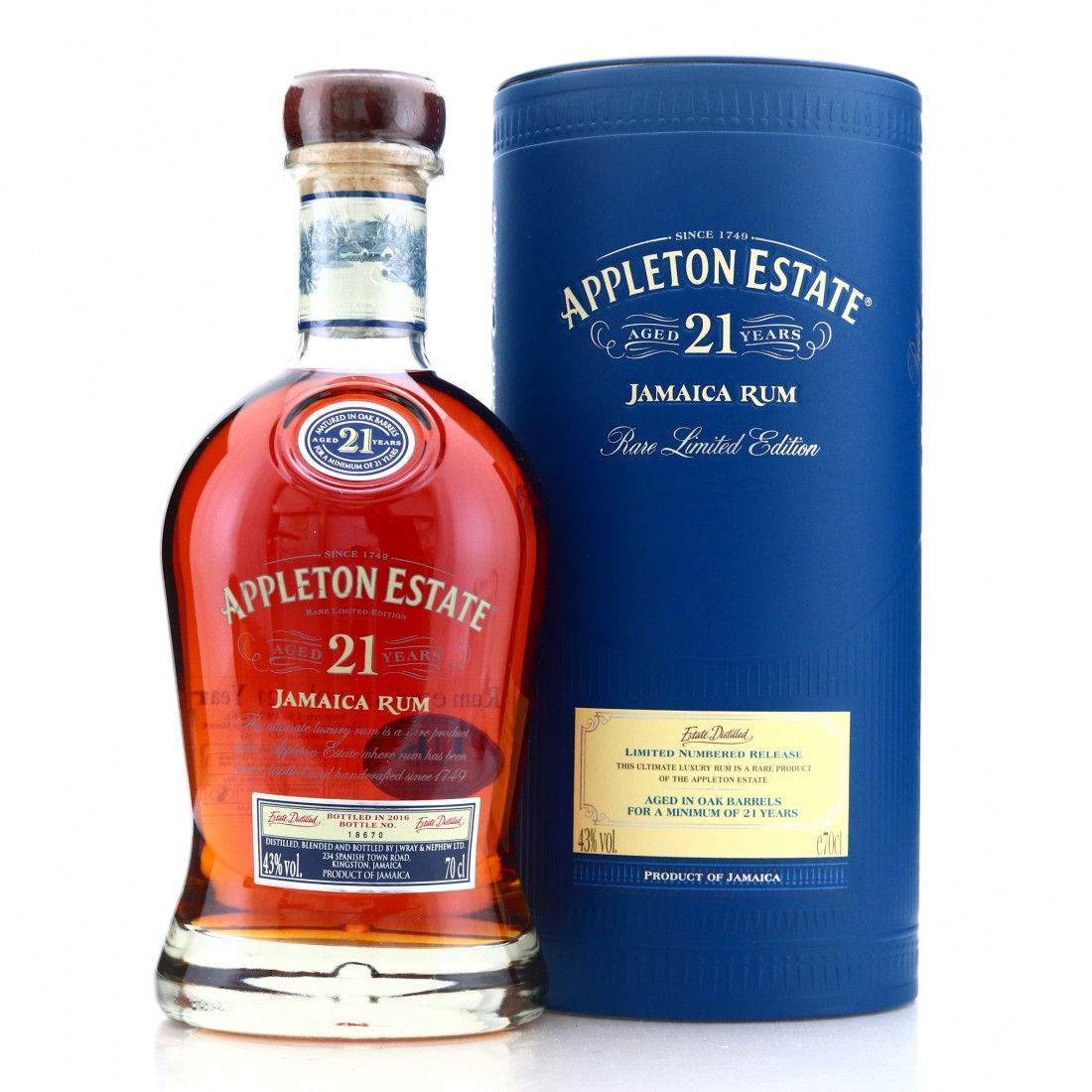 Appleton Estate 21 Year Old 2016 Rum Auctioneer