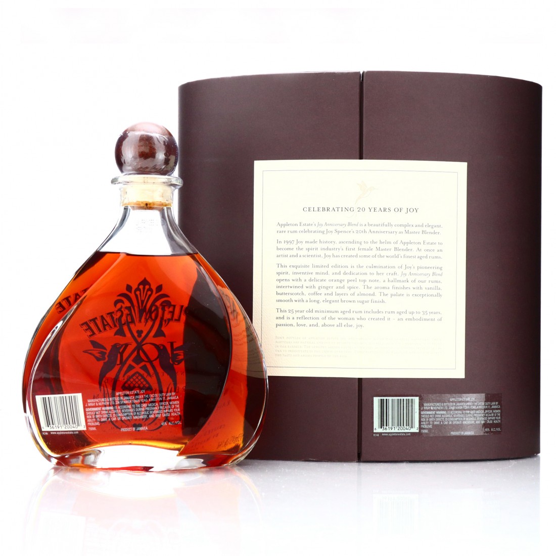 Appleton Estate Joy 25 Year Old 75cl / 20th Anniversary Blend US