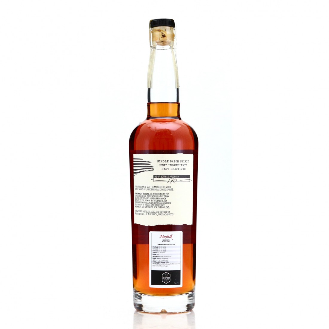 Privateer Letter Of Marque 52 Cask Finished Rum Norfolk Whisky Group 