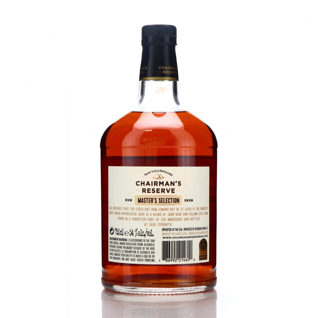 Chairman's Reserve 2011 Single Cask 8 Year Old 75cl / K&L Wines Rum