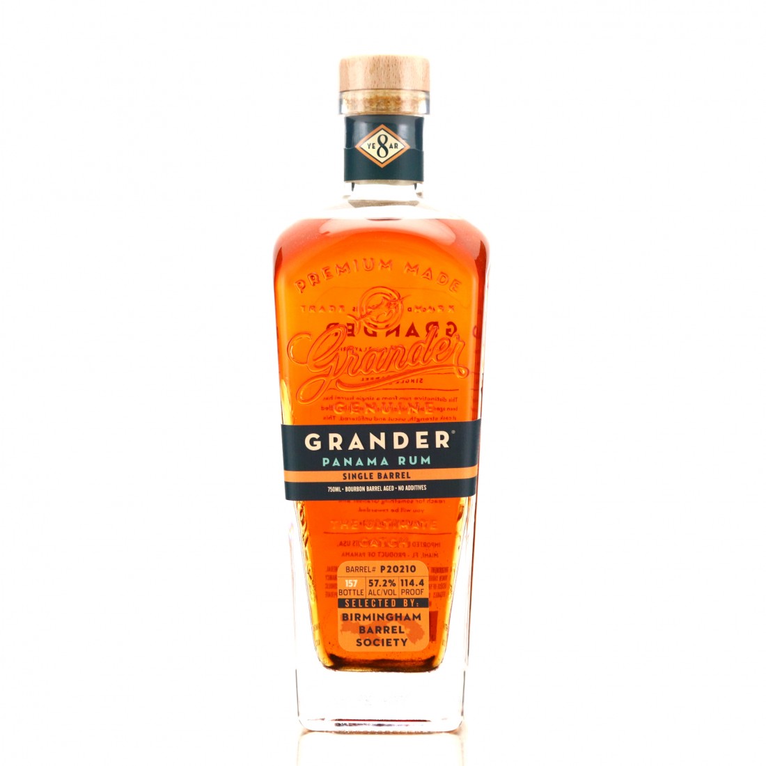 Panama Rum 8 Year Old Grander Single Barrel 75cl / Birmingham Barrel