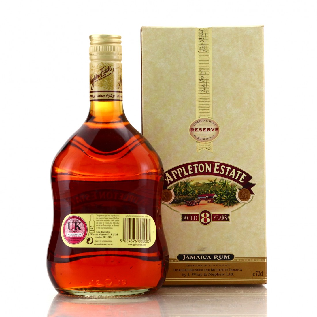 Appleton Estate 8 Year Old Reserve Rum Auctioneer