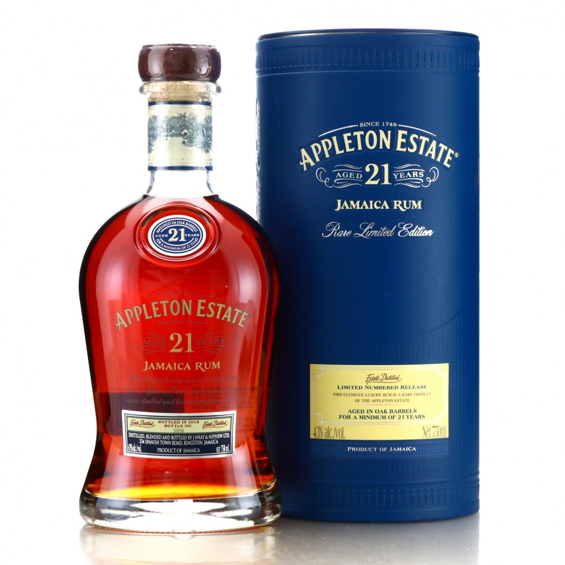 Appleton Estate 21 Year Old 2018 75cl / US Import Rum Auctioneer