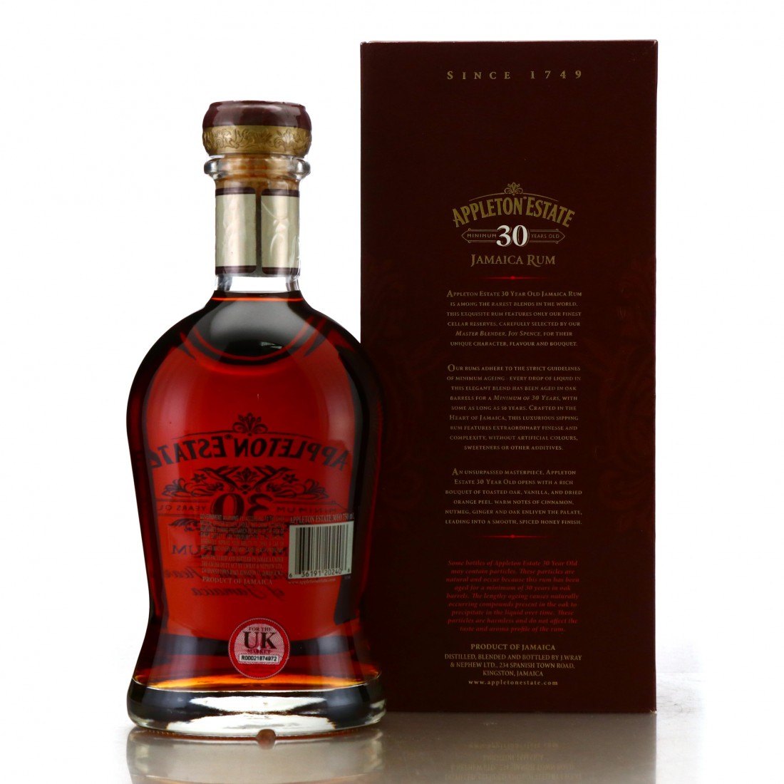 Appleton Estate 30 Year Old 2018 75cl / US Import Rum Auctioneer