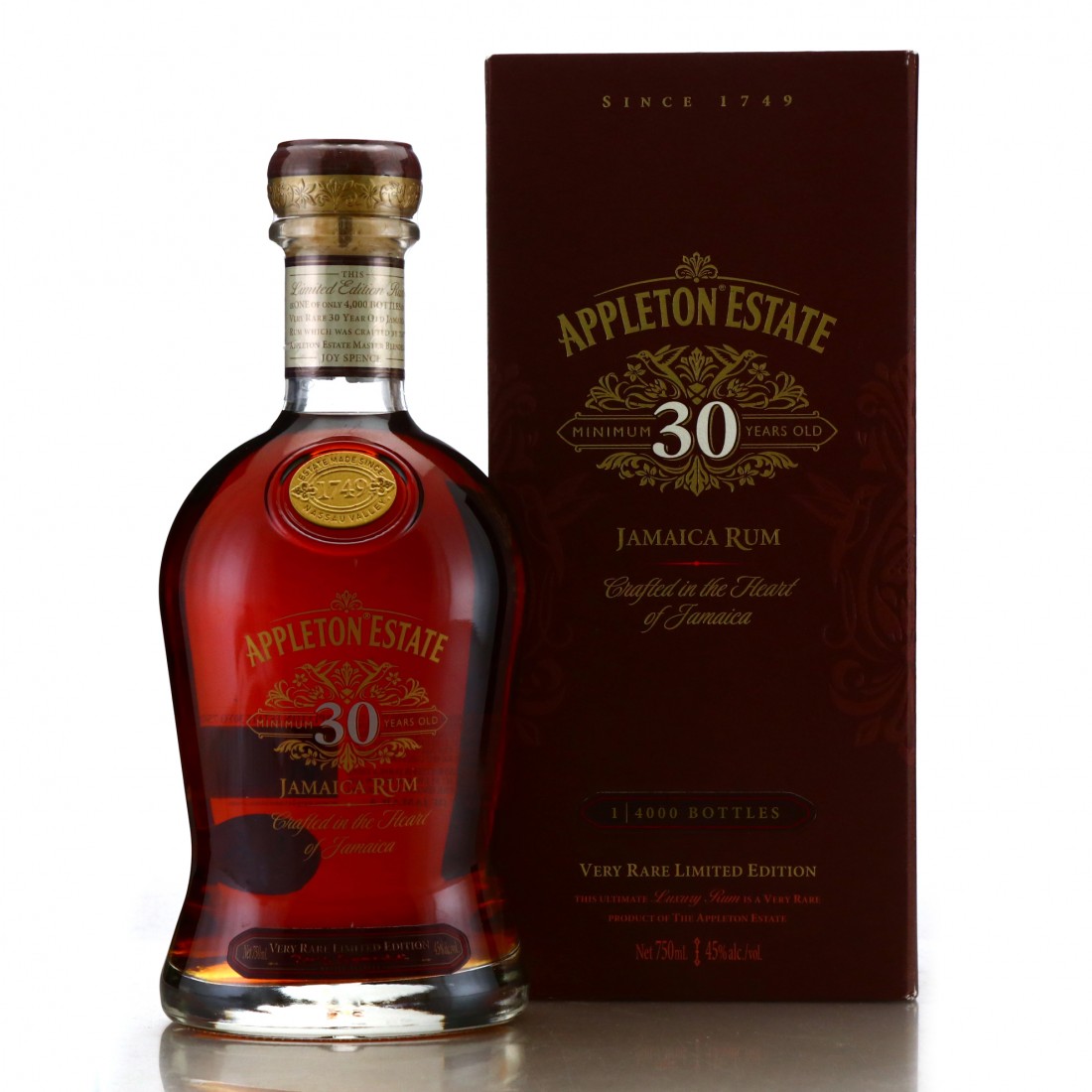 Appleton Estate 30 Year Old 2018 75cl / US Import Rum Auctioneer