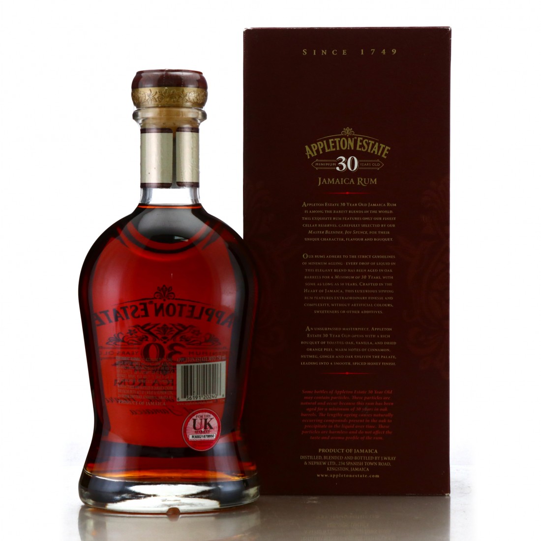 Appleton Estate 30 Year Old 2018 75cl / US Import Rum Auctioneer
