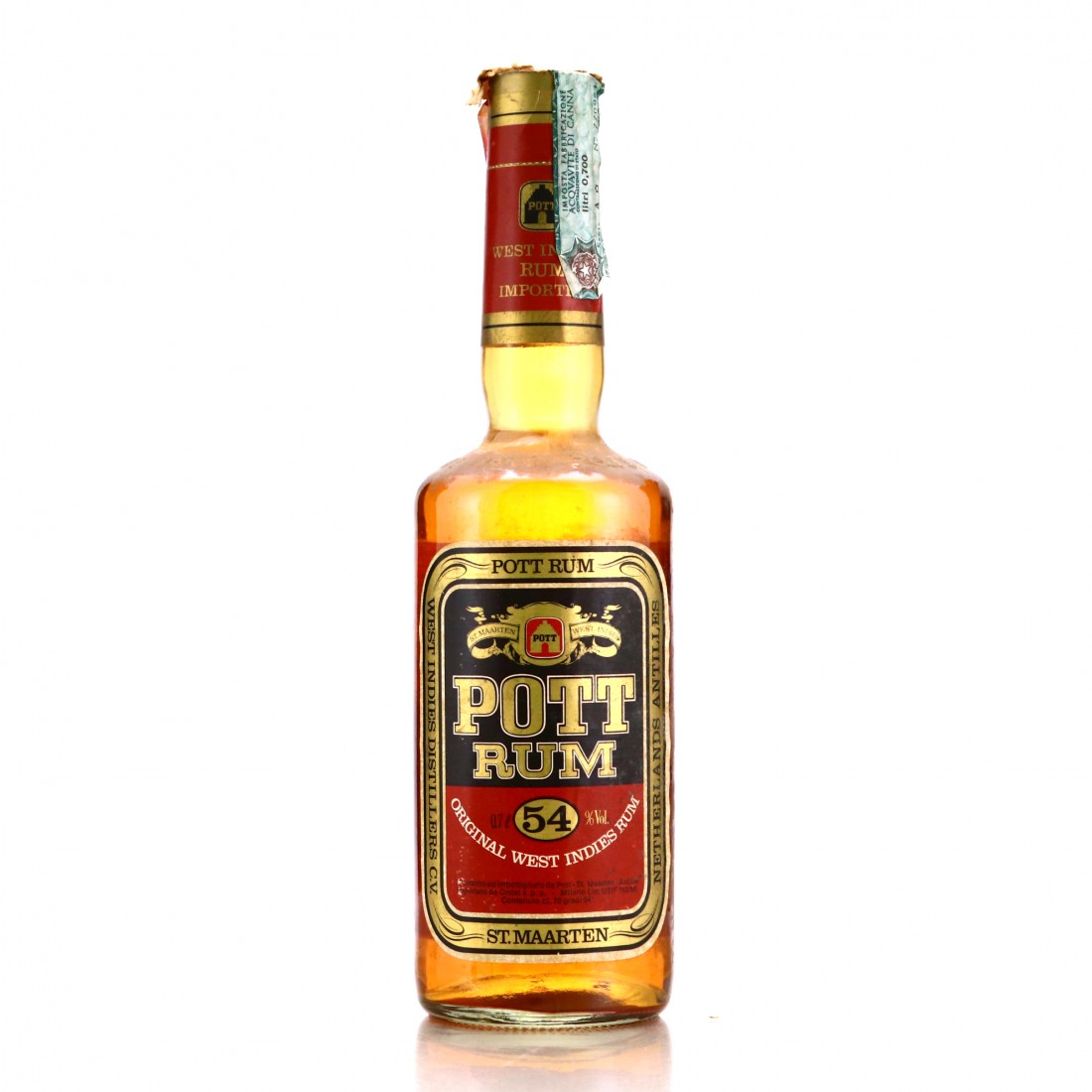 Pott Rum 54% 1990s | Rum Auctioneer