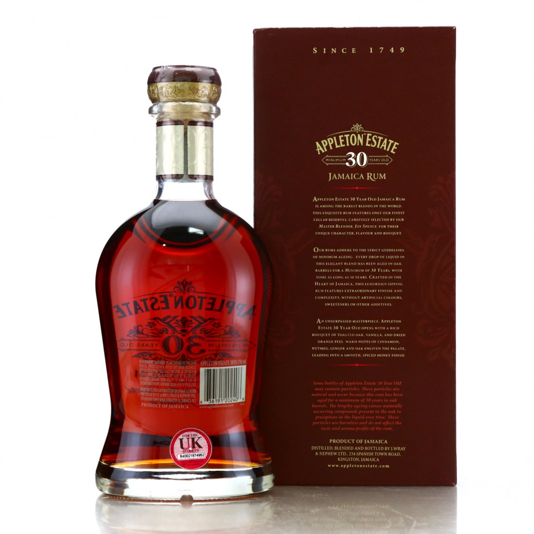Appleton Estate 30 Year Old 2018 75cl / US Import Rum Auctioneer