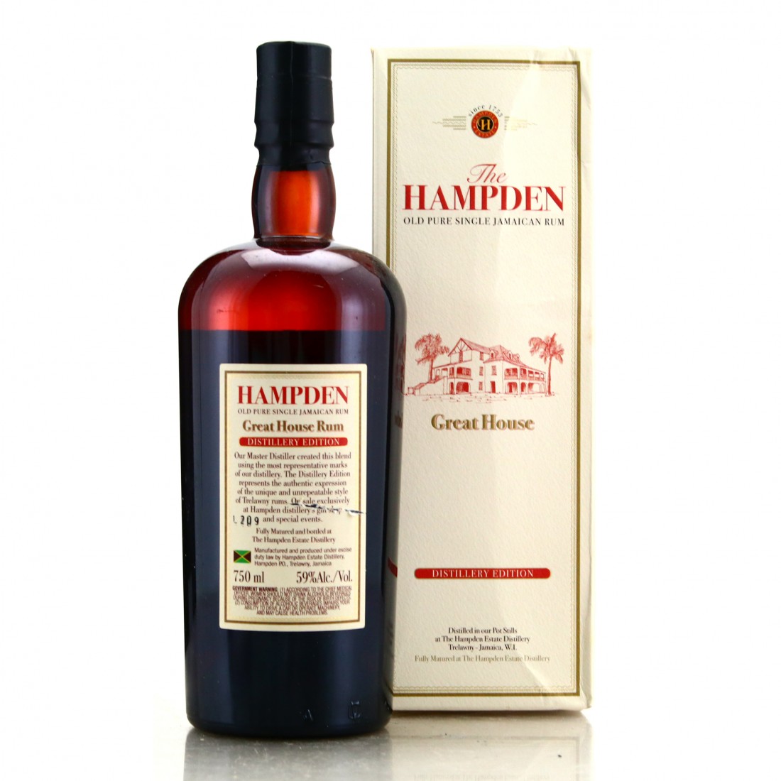Hampden Great House 2019 75cl / US Import Rum Auctioneer