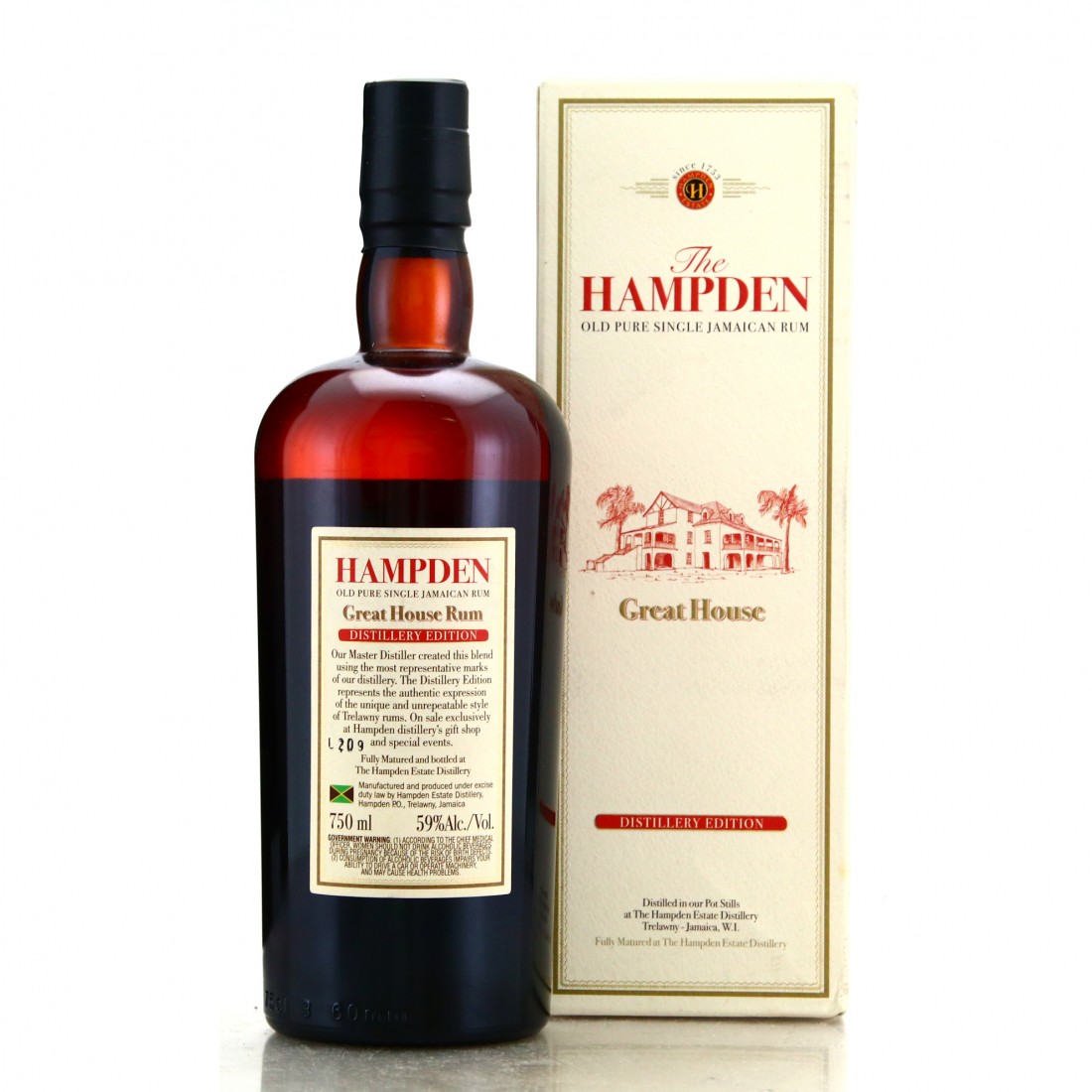 Hampden Great House 2019 75cl / US Import Rum Auctioneer