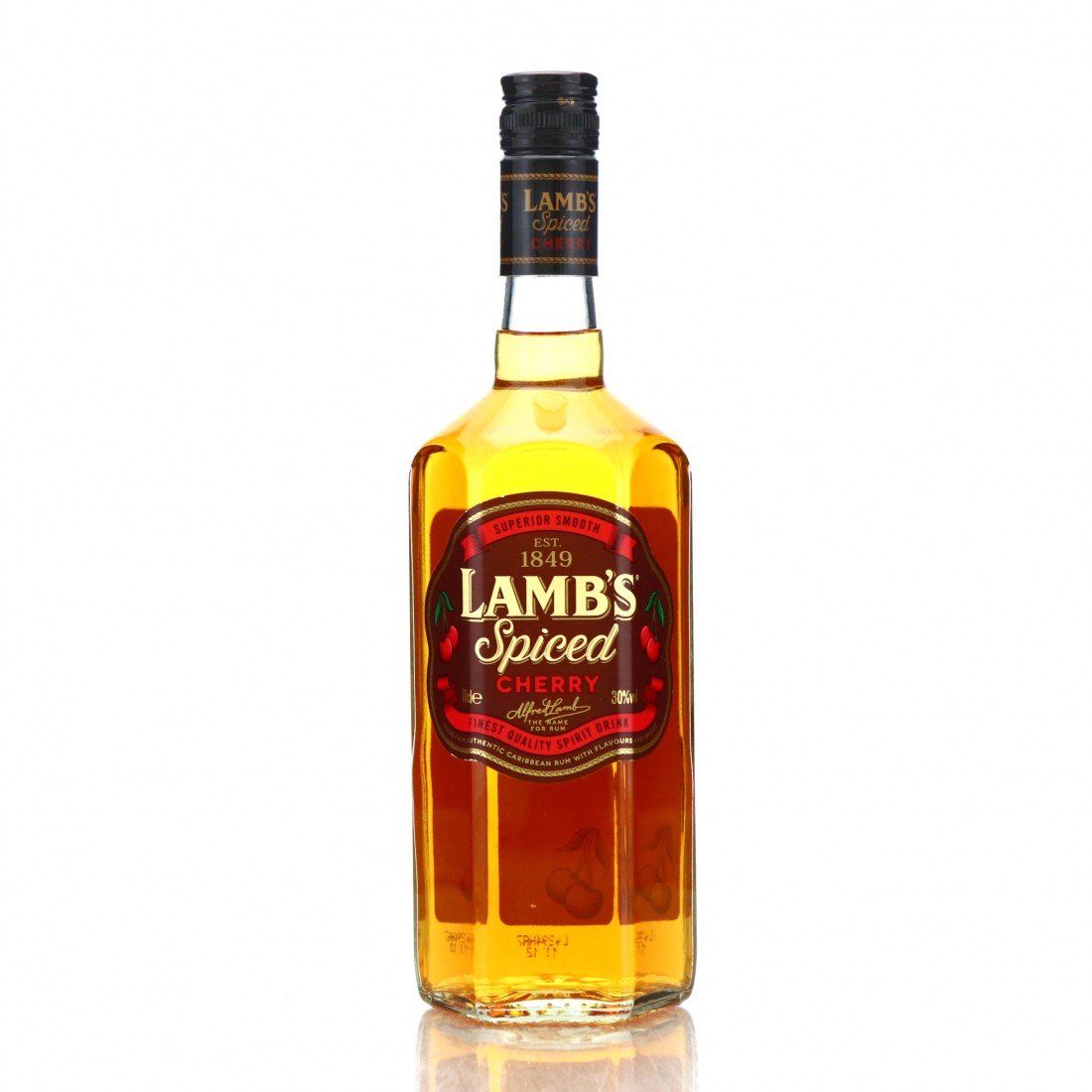 Lamb's Cherry Spiced Rum Spirit Drink Rum Auctioneer