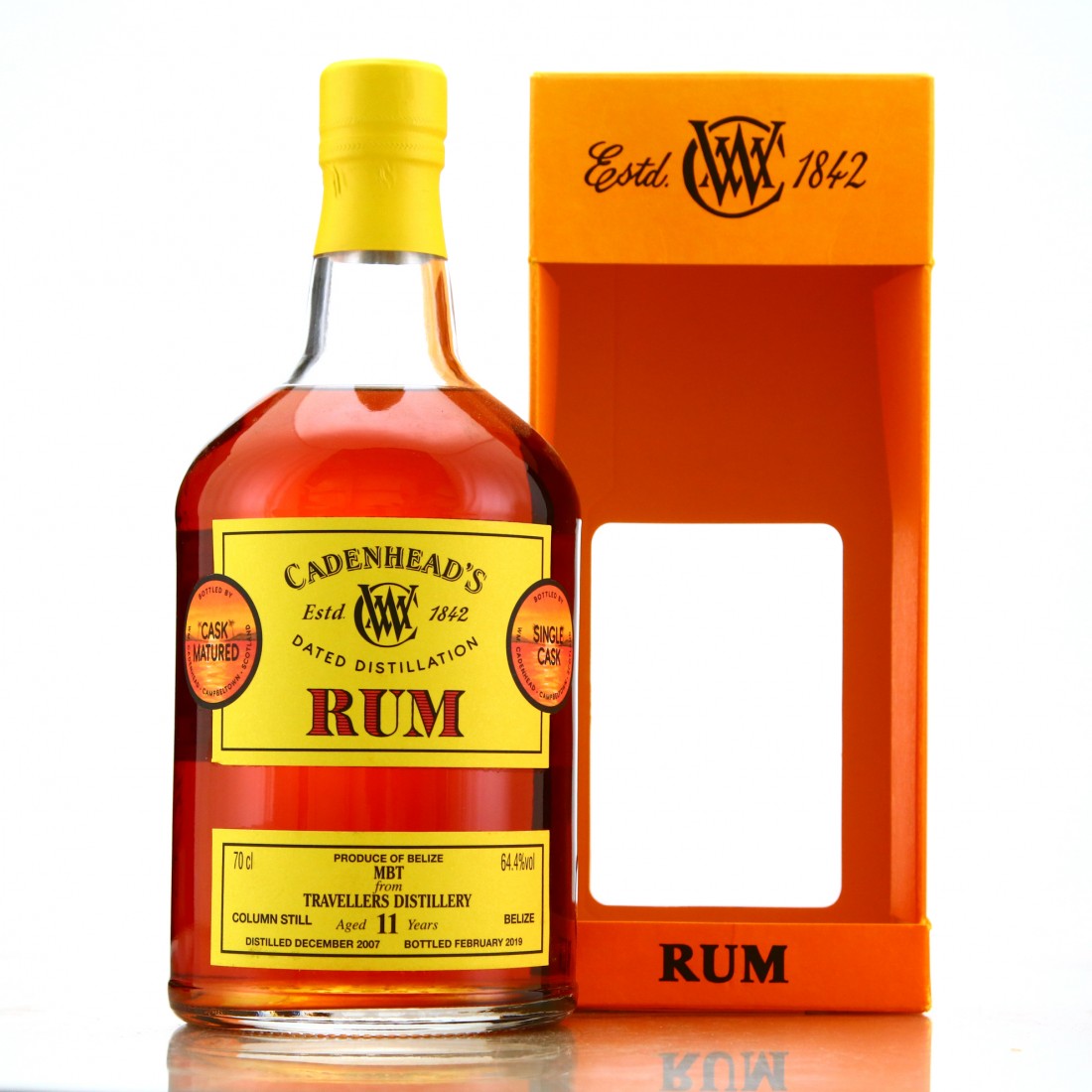 Travellers MBT 2007 Cadenhead's 11 Year Old Rum Auctioneer