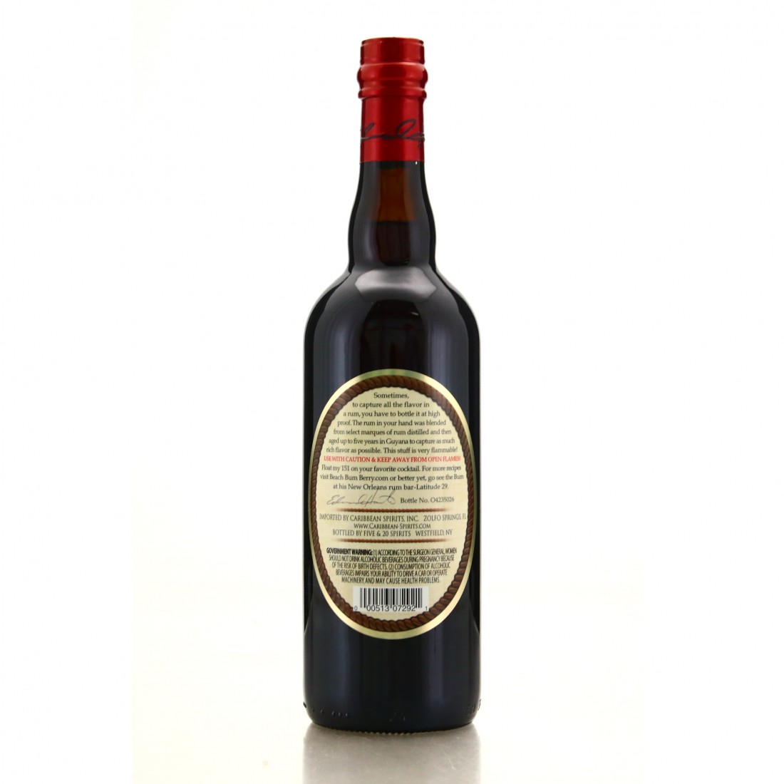 Hamilton 151 Overproof Demerara Rum Rum Auctioneer