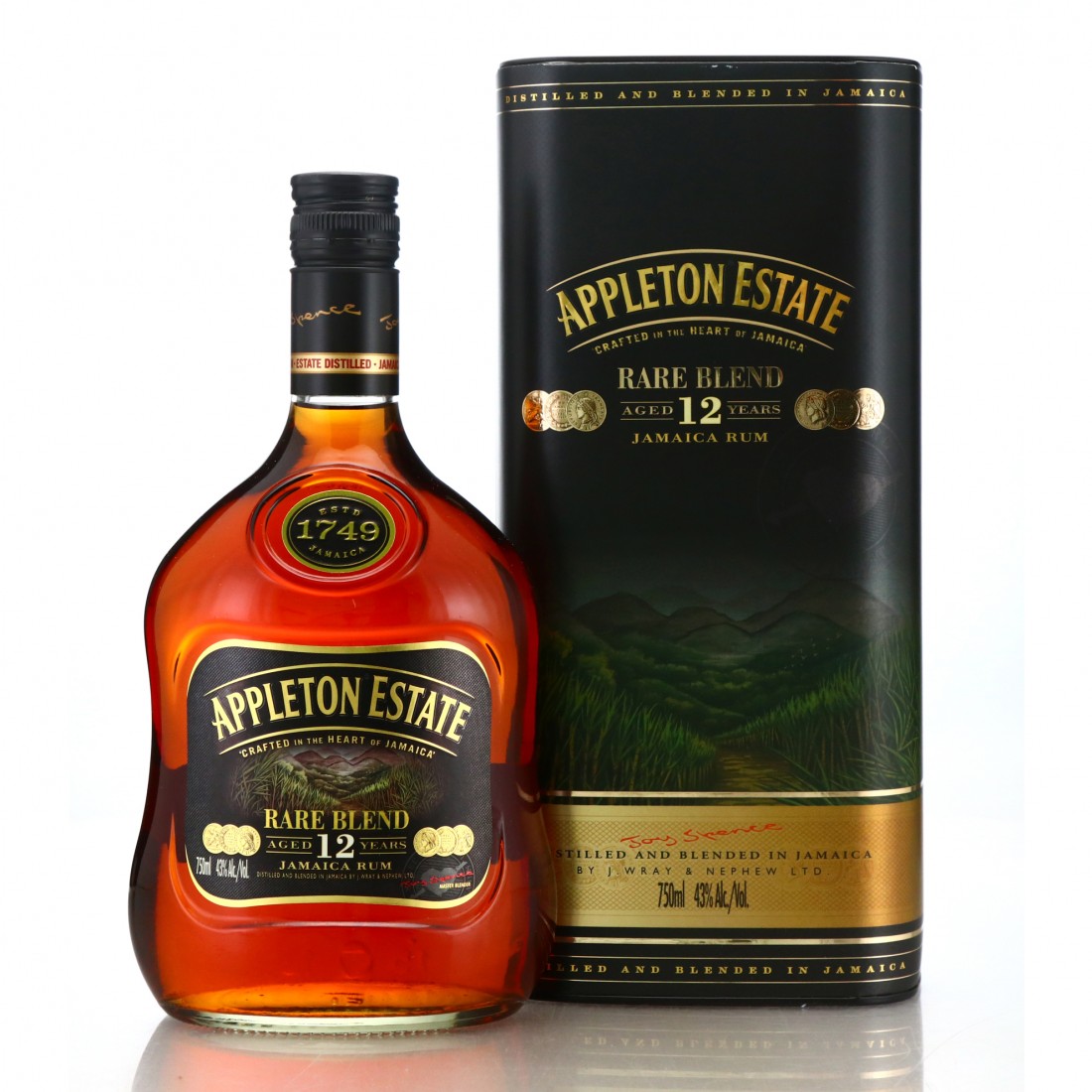 Appleton Estate 12 Year Old Rare Blend 75cl / US Import Rum Auctioneer