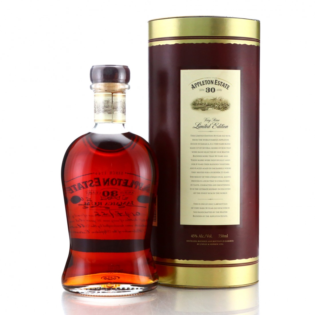 Appleton Estate 30 Year Old 2009 75cl / US Import Rum Auctioneer