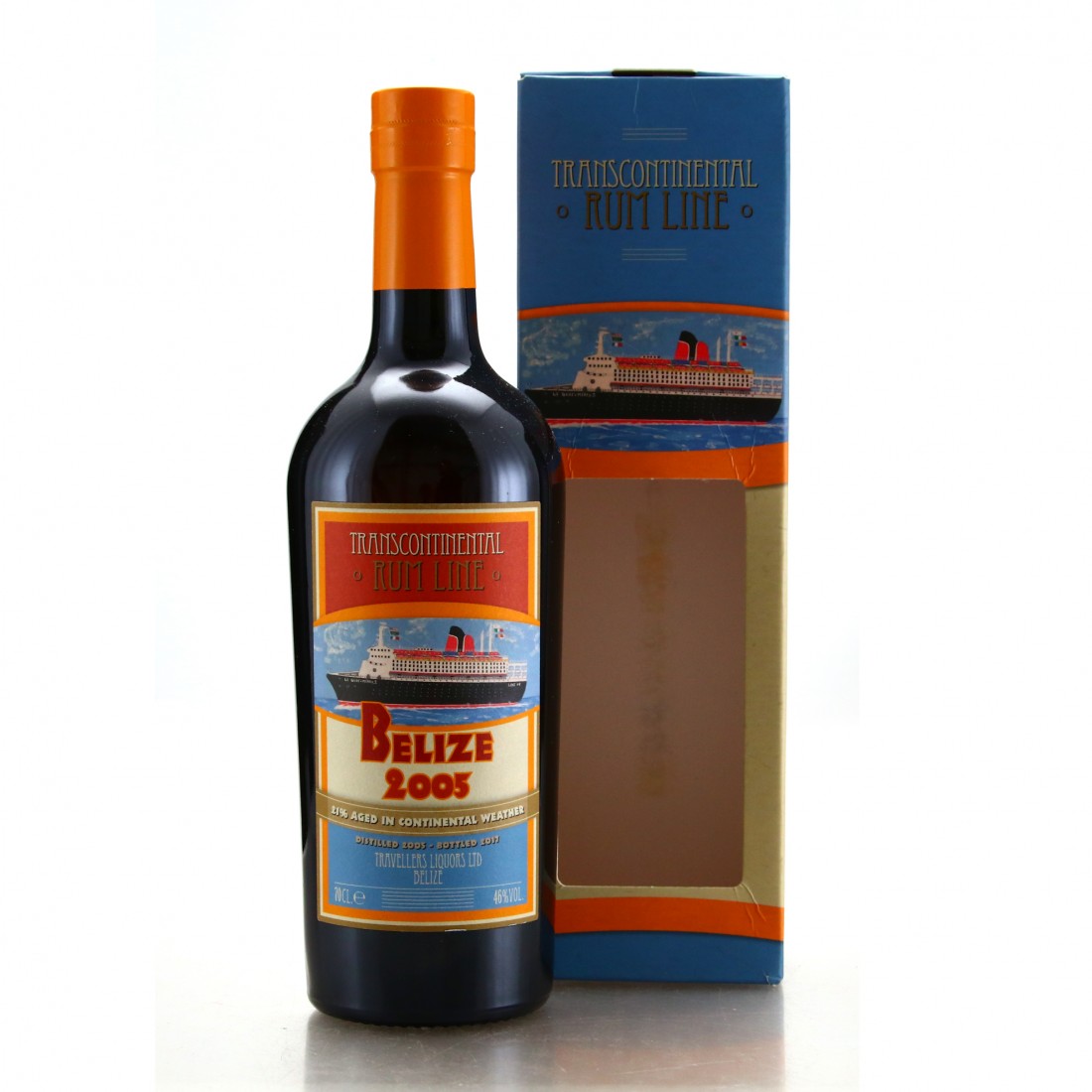 Travellers 2005 Transcontinental Rum Line Rum Auctioneer