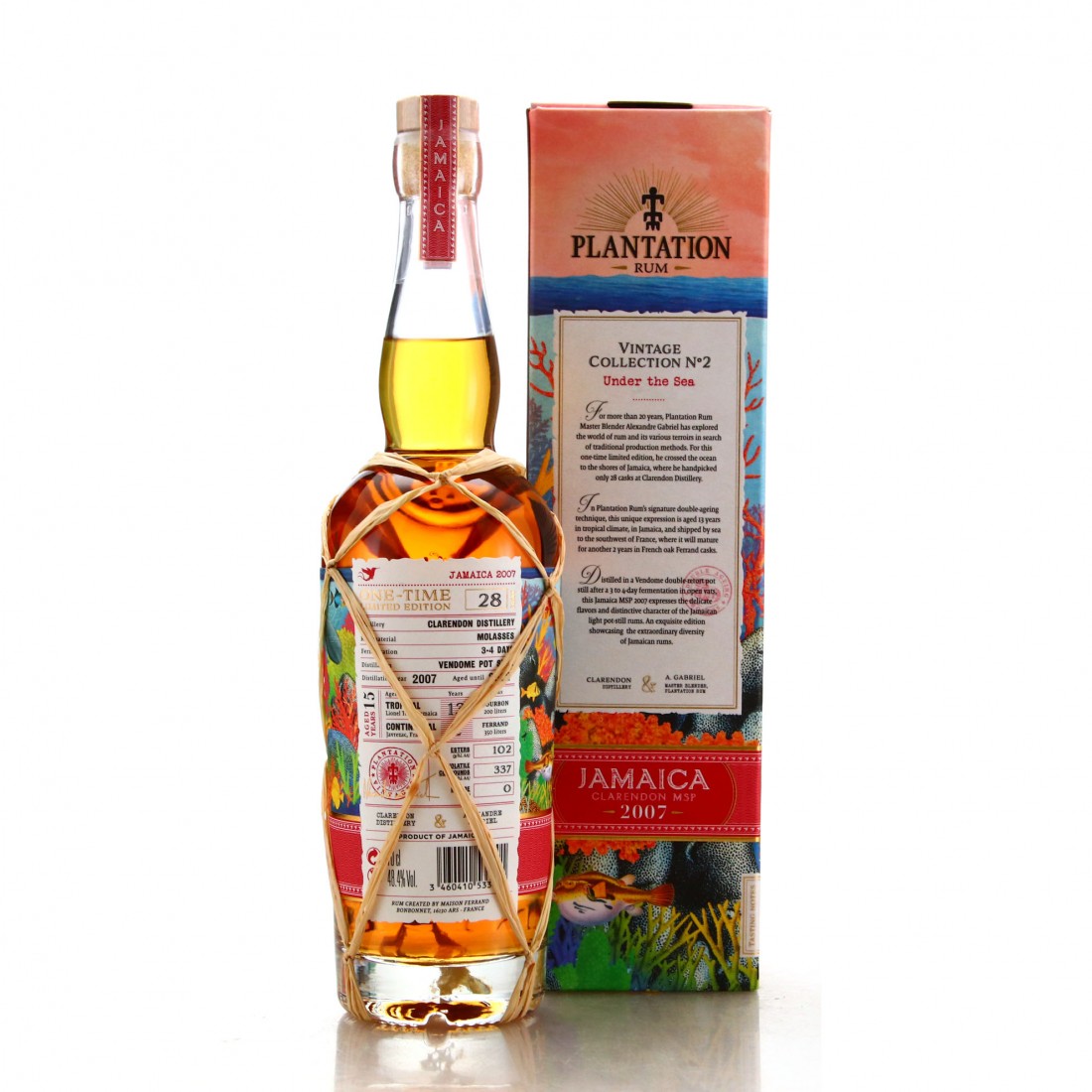 Clarendon MSP 2007 Plantation 15 Year Old Rum Auctioneer
