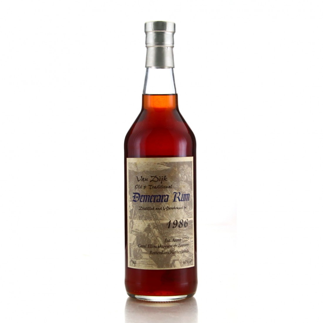 Demerara Rum 1986 Carel Ellinckhuysen and Zoonen Rum Auctioneer