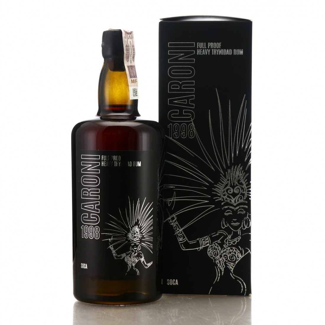 Caroni 1998 Jack Tar 20 Year Old Music! Series / Soca Edition Rum