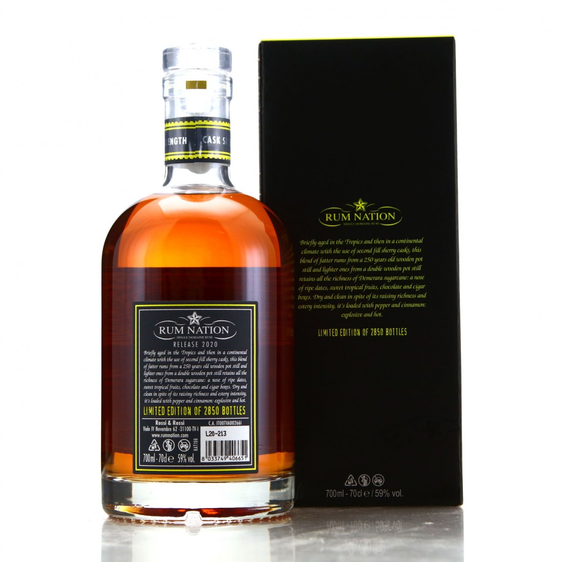 British Guyana Rum 7 Year Old Rum Nation Rum Auctioneer