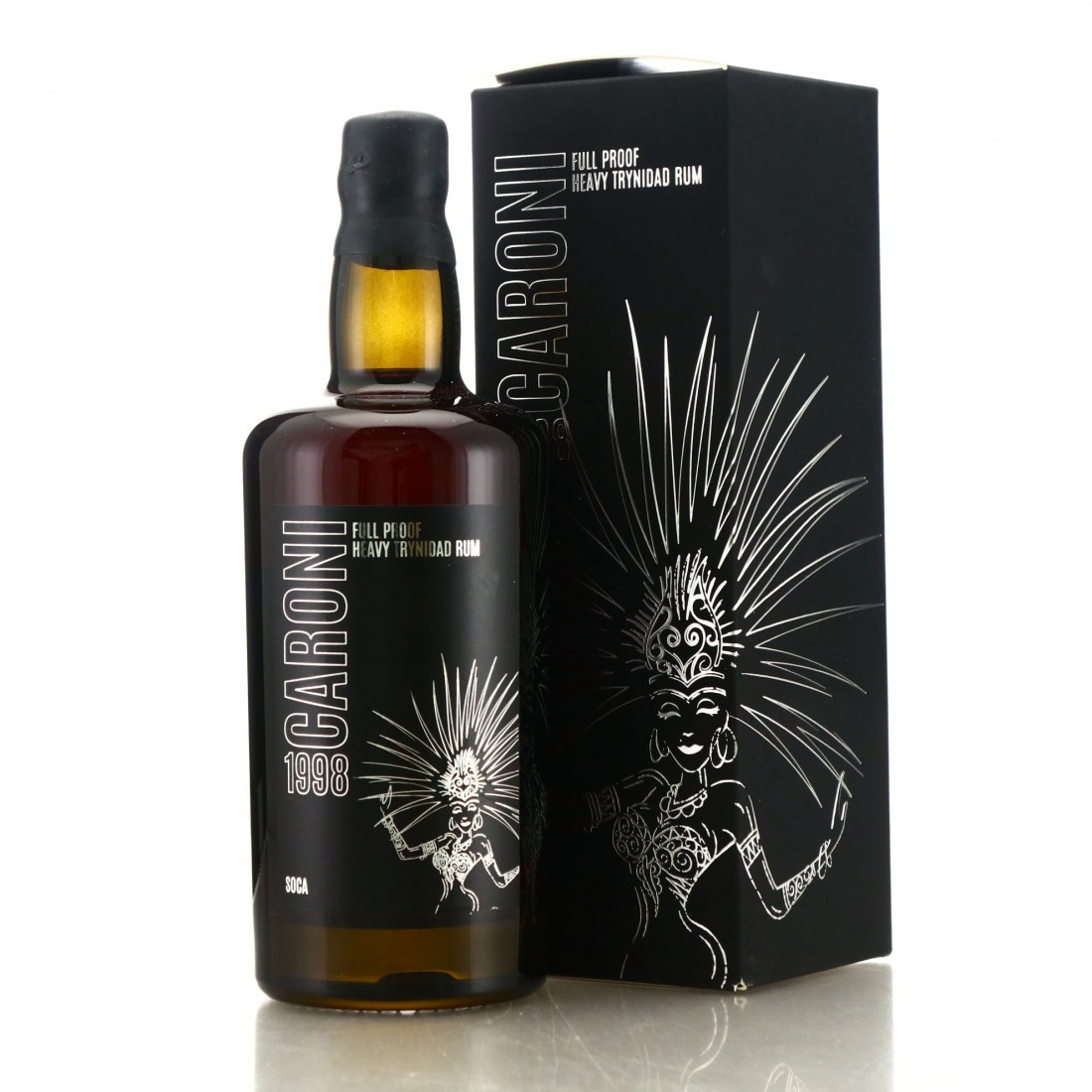 Caroni 1998 Jack Tar 20 Year Old Music! Series / Soca Edition Rum