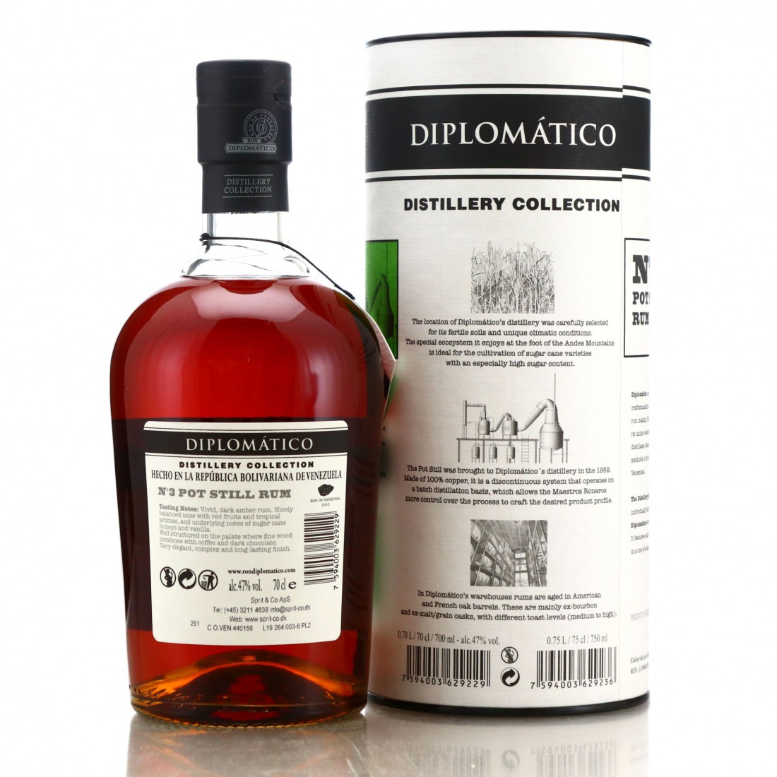 Diplomatico 2010 Distillery Collection No.3 / Pot Still Rum Rum