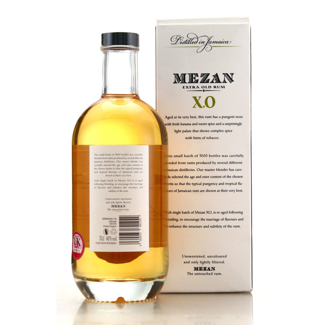 Jamaica Rum XO Mezan Rum Auctioneer