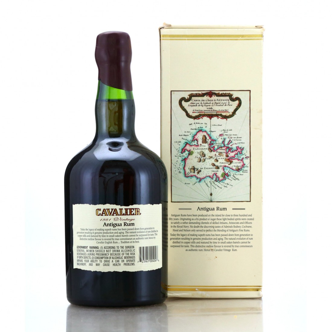 Cavalier 1981 Antigua Rum 75cl / US Import Rum Auctioneer