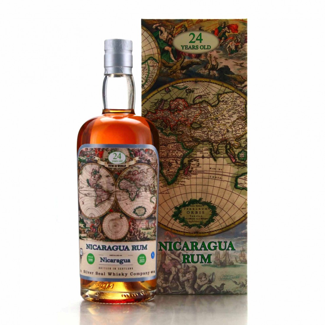 Nicaragua Rum 1999 Silver Seal 24 Year Old Rum Auctioneer