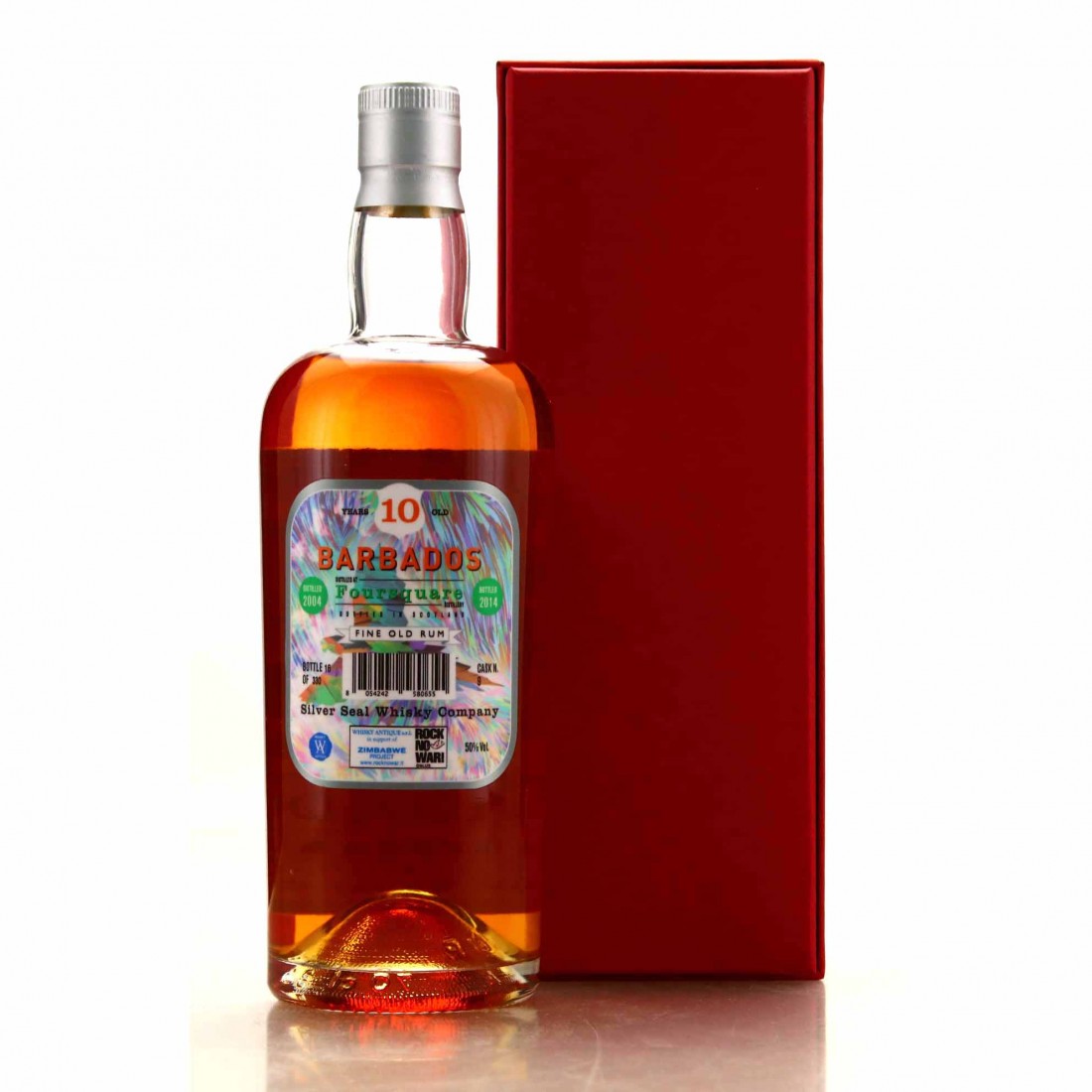 Foursquare 2004 Silver Seal 10 Year Old Rum Auctioneer