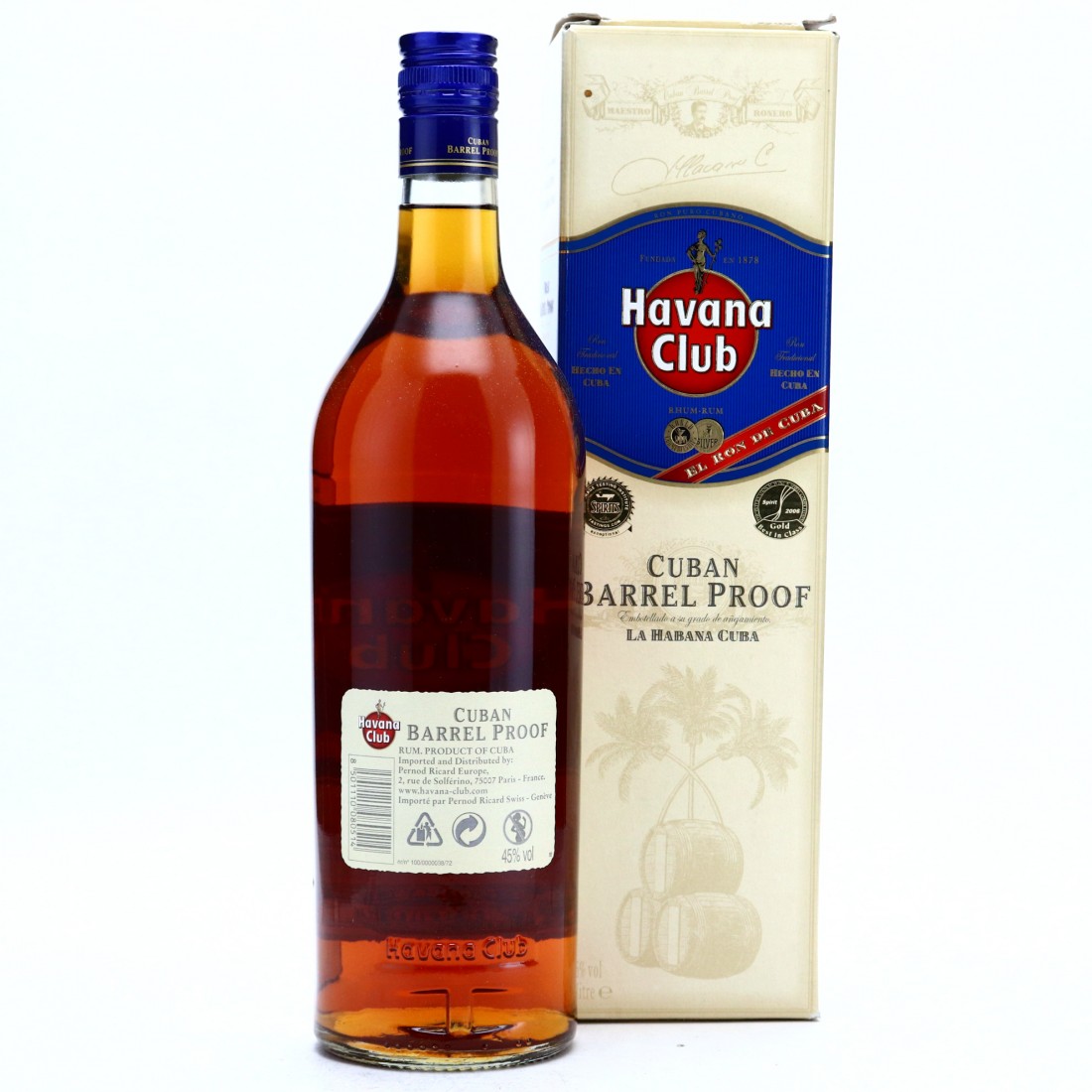 Havana Club Cuban Barrel Proof 1 Litre Rum Auctioneer