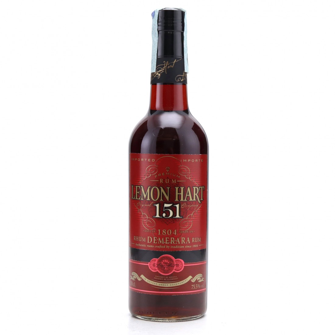 Lemon Hart 151 Proof Demerara Rum Rum Auctioneer