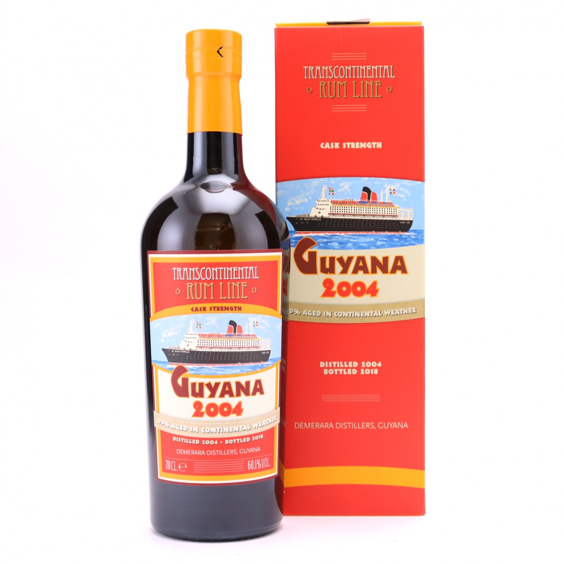 Guyana Rum 2004 Transcontinental Rum Line / LMDW Rum Auctioneer